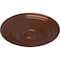 Ekena Millwork Reece Ceiling Medallion (Fits Canopies up to 6 3/4"), Hand-Painted Copper Penny, 21"OD x 1 1/4"P CM21RECPS - alternate 3